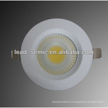 Abajo luz para el uso de la casa lámparas del techo del LED 8w COB 3inch 220V